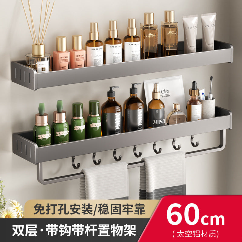 Removable bathroom rack No punching toilet toilet washstand toilet wall mounted bathroom storage rack