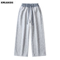 Girls' casual straight-leg sweatpants - new autumn  collection: stylish, cute, and sweet for little girls