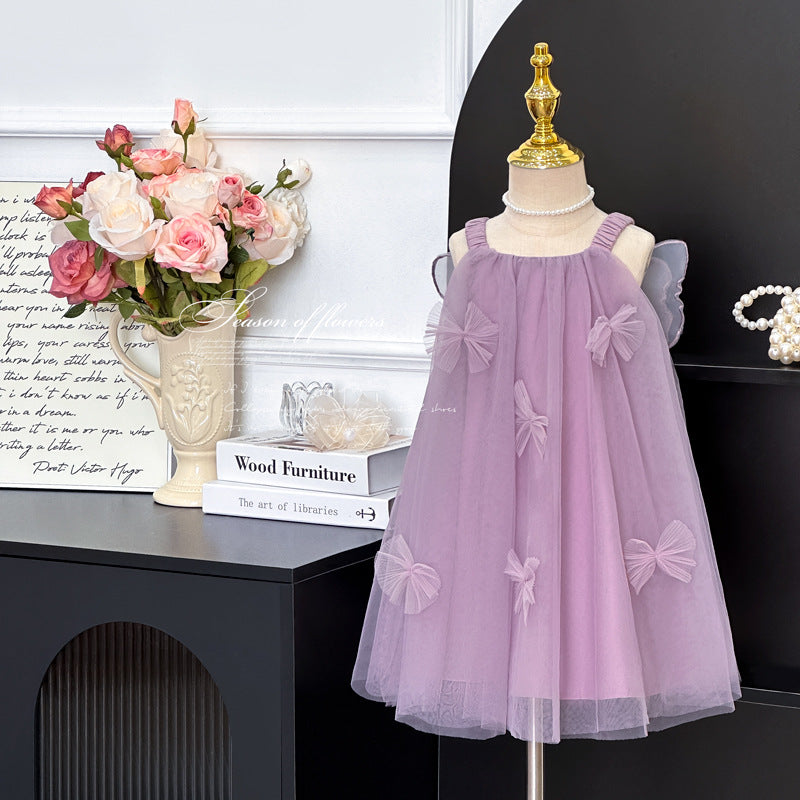 Girls' summer dress  new style: trendy and chic summer princess dress for baby girls
