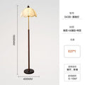 Accessible luxury floor lamp living room sofa modern casual bedroom bedside lamp atmosphere american retro standing floor lamp