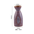 Japanese retro wine set wine bottle suit white wine cup ceramic liquor cup clear pot for home wine cup tea cup accessible luxury