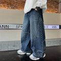 Boys' jeans - autumn collection, scimitar style, korean fashion, new spring/autumn styles, mid-to-large size, stylish wide-leg trousers for kids