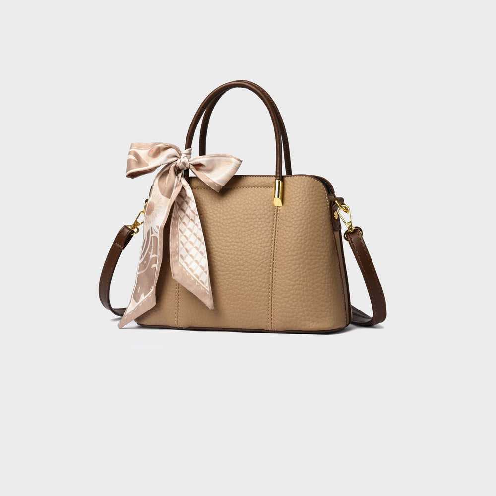 new arrival women's bag retro large capacity bag women's casualfashion crossbody bag silk scarf easiest for matchcasualsatchel bag