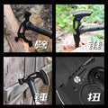 Outdoor multifunctional tactical ax, engineer ax, wood chopping, self-defense hand ax, tree chopping, mountain ax, camping long handle