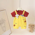 Summer lightweight cartoon short-sleeve romper - baby outfit for boys and girls - super cute and adorable onesie/rouge - perfect for outdoor wear