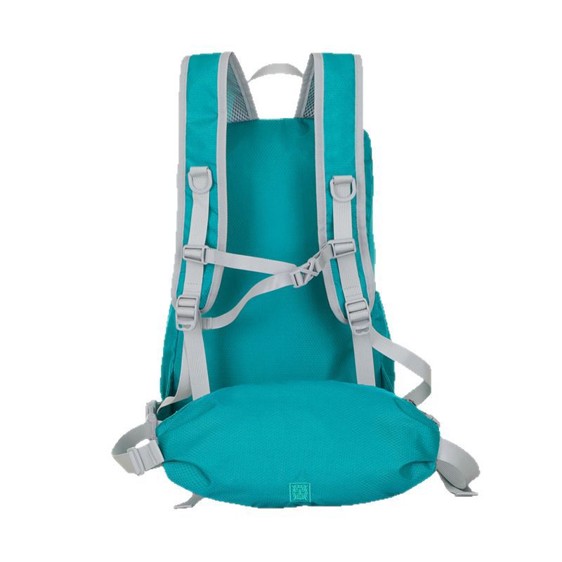 New backpack, portable female mountaineering outdoor sports travel bag, cycling large-capacity folding set, fanny pack.