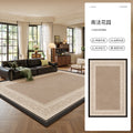 Carpet living room green french retro style sofa cushion medieval style waterproof washable and wipeable accessible luxury high-end carpet