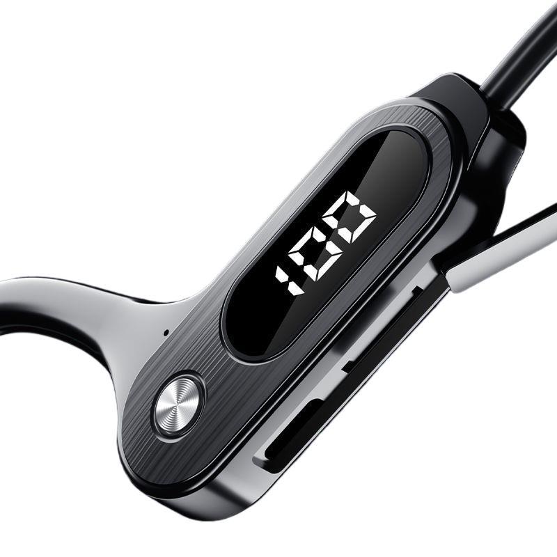 Bone conduction bluetooth headphones, sports card music, extra large battery, suitable for wireless running, sweat-proof