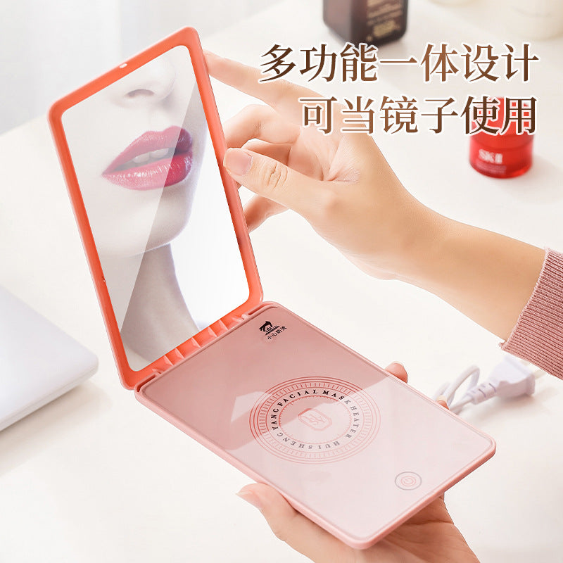 facial mask warmer, wipe heater, mask companion, home desktop usb portable makeup mirror mask machine