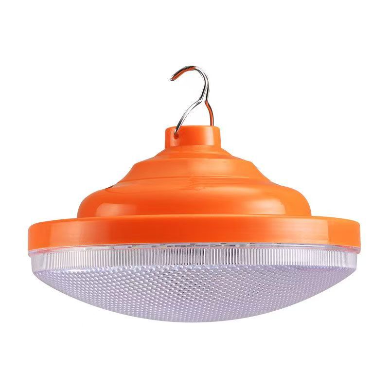 LED flying saucer charging light, outdoor waterproof night market stall super bright energy-saving light white light household power outage emergency lighting