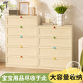 Wrought iron five-drawer chest - bedroom storage cabinet, living room sideboard, modern minimalist steel storage unit, drawer cabinet