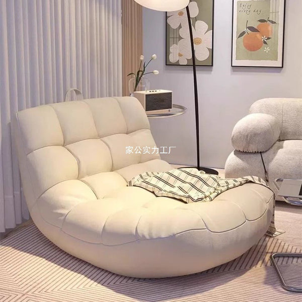 Internet celebrity lazy sofa reclining sleeping bean bag caterpillar recliner bedroom small sofa balcony leisure single seat