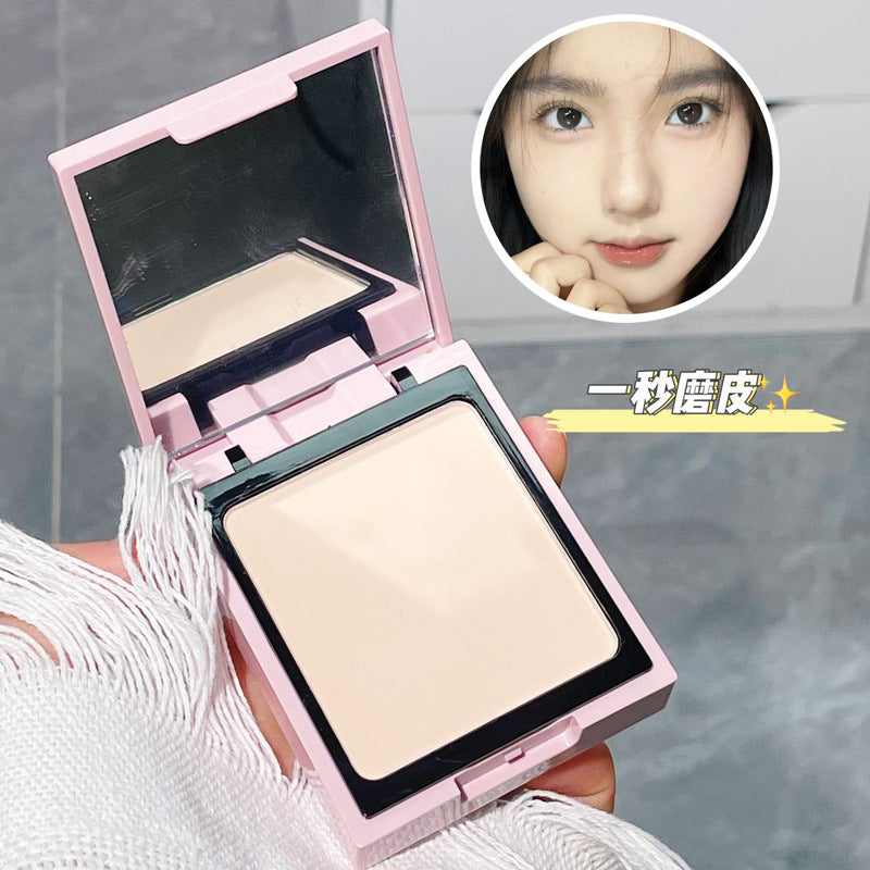 PinkyFocus Soft Focus Fog Powder No Powder Light and Long-lasting Setting Oil Control Matte Air Cushion Honey Powder Affordable