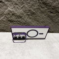 Suitable for samsung s26ultra magnetic phone case metal invisible u1 bracket s24fe transparent magnetic protective case