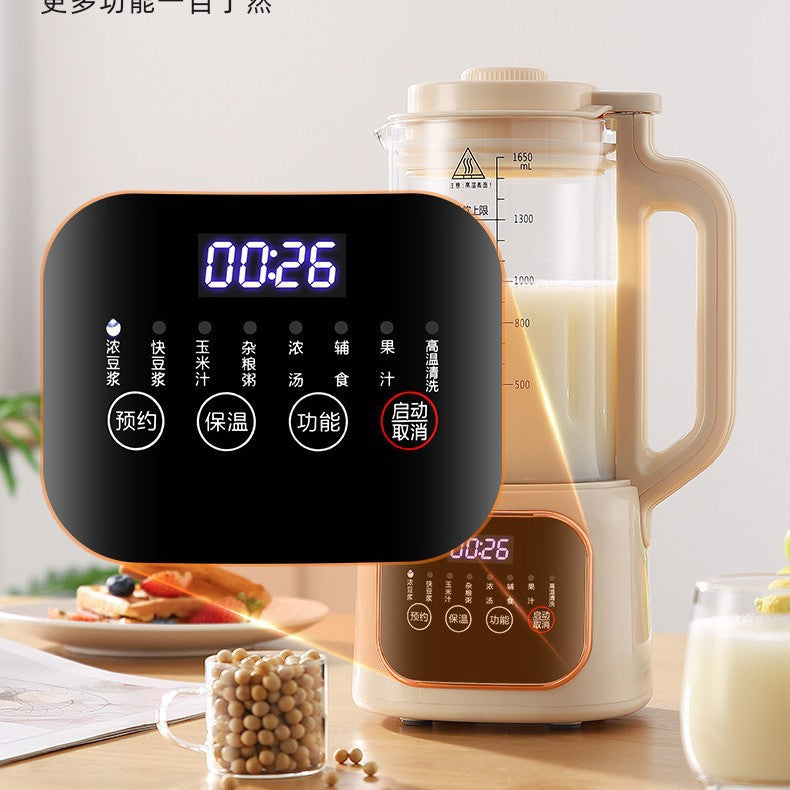 us standard multifunctional wall breaker machine for home fully automatic soy milk machine filter-free juicer machine food supplement machine
