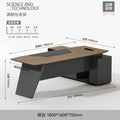 Boss desk office desk executive desk office furniture table and chair combination accessible luxuryclassy modern casual1 workstation