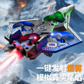 new product remote control aircraft kids fixed height and drop-resistant four-axis drone with light spray aircraft toy