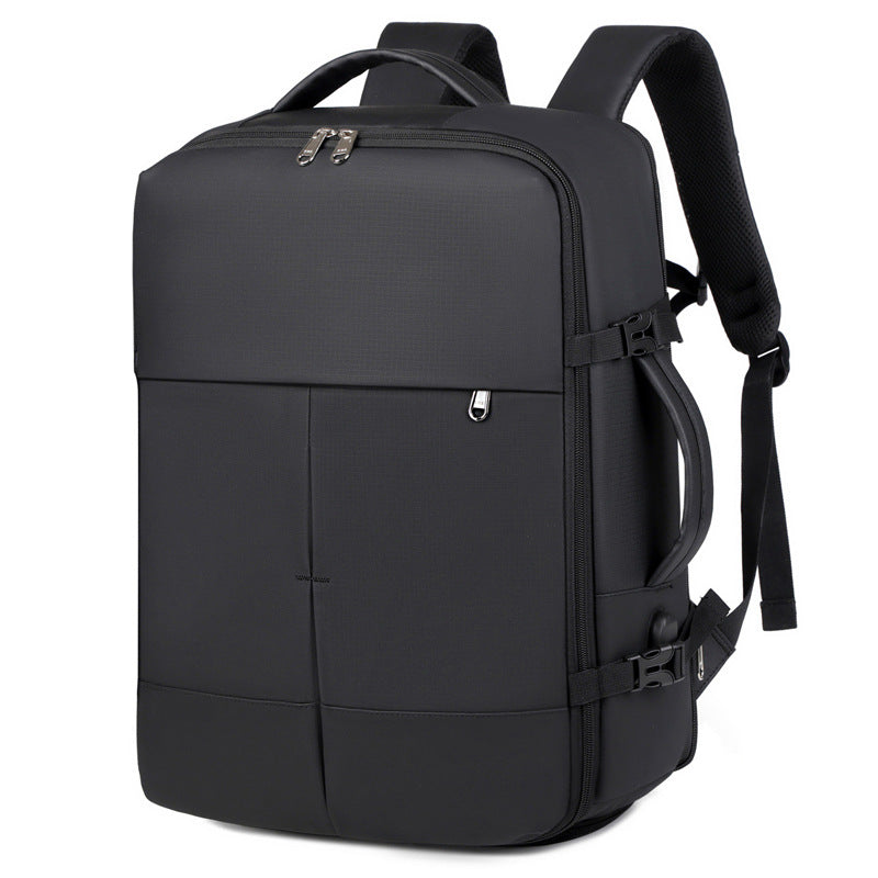 Cross-border expansion large-capacity travel backpack, men's and women's USB multi-function laptop bag, independent shoe compartment, school bag