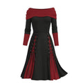 women's color block patchwork dress - new arrivals on  &