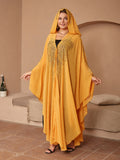 fashion women's clothing style hot diamond beading high density chiffon loose cape shawl