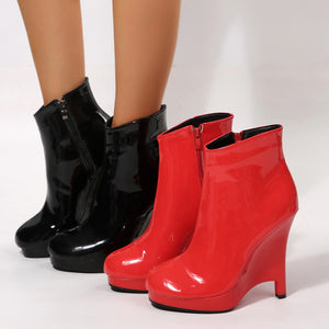 summer new arrival: plus-size women's casual comfort high heels - wholesale fashion heels for export, european & american style