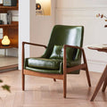 Scandinavian european casual solid wood sofa chair balcony living room lazy chair lounge chair casual chair footrest single sofa chair