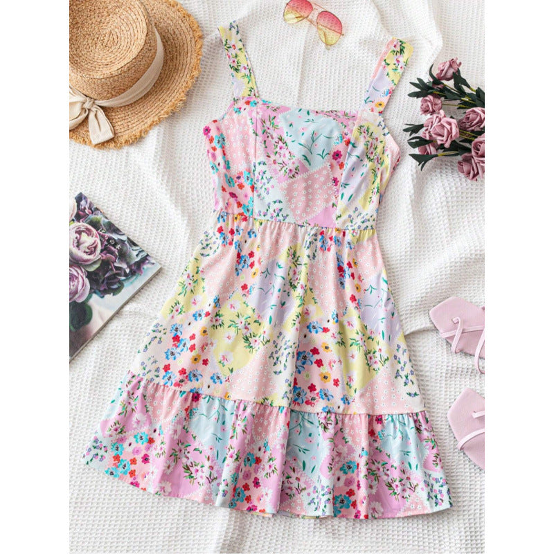 Real shot of in stockexport cross-border 1688  shopee independent station fashiondress