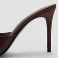 Spanish export 2026 summer new women's sandals pointed toe open toe mules backless high heel stiletto heels