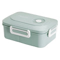 bento box microwave heating lunch box office worker with lid student plastic box lunch box divided lunch box