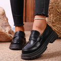 spring/autumn new arrivals: thick-soled loafers for cross-border e-commerce. plus sizes available. 0.5cm difference tolerable. wholesale options available. dropshipping to  and