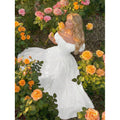 fashion  summer new pure desire one shoulder lace patchwork romantic sweet dress for women