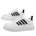 Men's shoes 2025 new winter breathable casual skate shoes versatile thick-soled shoes men's sports student white trendy sneakers