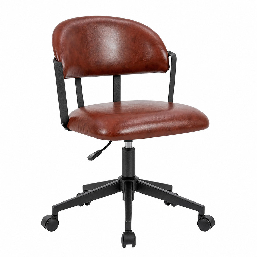 Retrocasual office chair for home study popular coffee shop adjustable rotate back chair for long sitting and not tired computer chair
