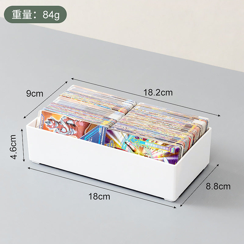 Children's Toy Card Ultraman Card Storage Box Transparent Mini Peripheral Postcard Photo Sticker Storage Box