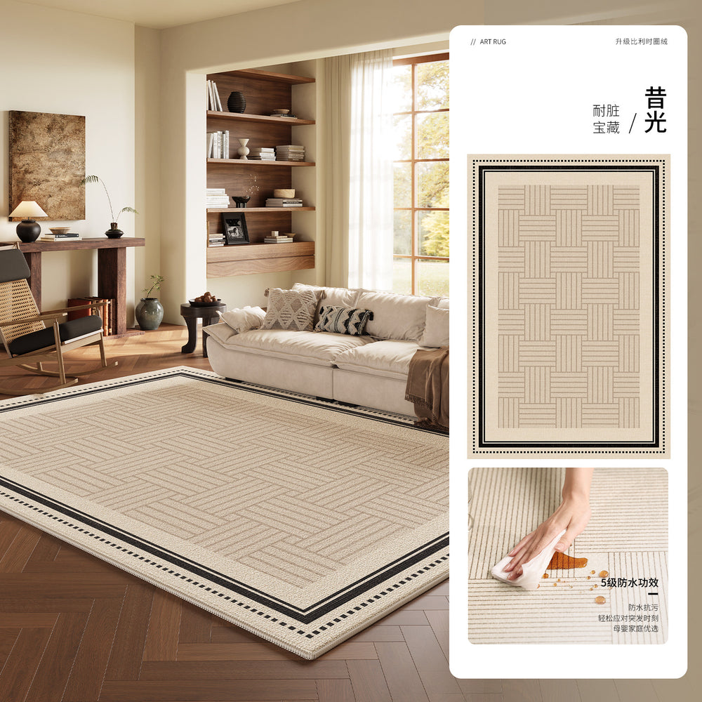 Carpet living room medieval style accessible luxuryclassy sofa sound insulation mat stain-resistant abrasion resistant bedroom large area full bed blanket