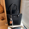 This year's trendy solid color women's bag: 2026 new fashion shoulder tote bag, versatile for commuting and casual use, women's handbag