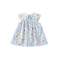 Summer clothes girl sleeveless dress newborn baby style princess bag butt skirt one-year-old baby girl one-piece