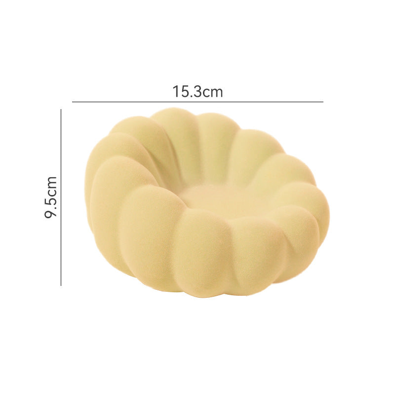 Creative stylish ceramic photo props jewelry storage key ring ceramic props plate entrance storage ceramic plate