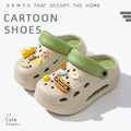 2025 new women's wedge platform clogs - summer outdoor wear, thick sole, two-wear style, chunky heel, non-slip beach sandals & slippers