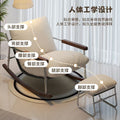 Rocking chair adult lazy sofa recliner small apartment living room home balcony leisure chair single rocking chair sofa chair