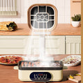 Movable desktop range hood air freshener air purification and deodorization hot pot companion smoke exhaust for home dormitory
