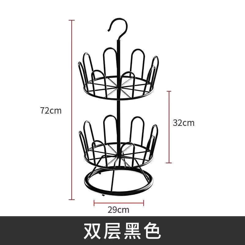 Shoe drying shoe rack rotating balcony bold new slippers mobile floor outdoor storage rack shoe drying artifact