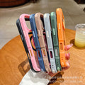 Cool three-in-one magnetic anti-slip edge strip suitable for iphone 17promax mobile phone case apple 11 anti-fall case 13