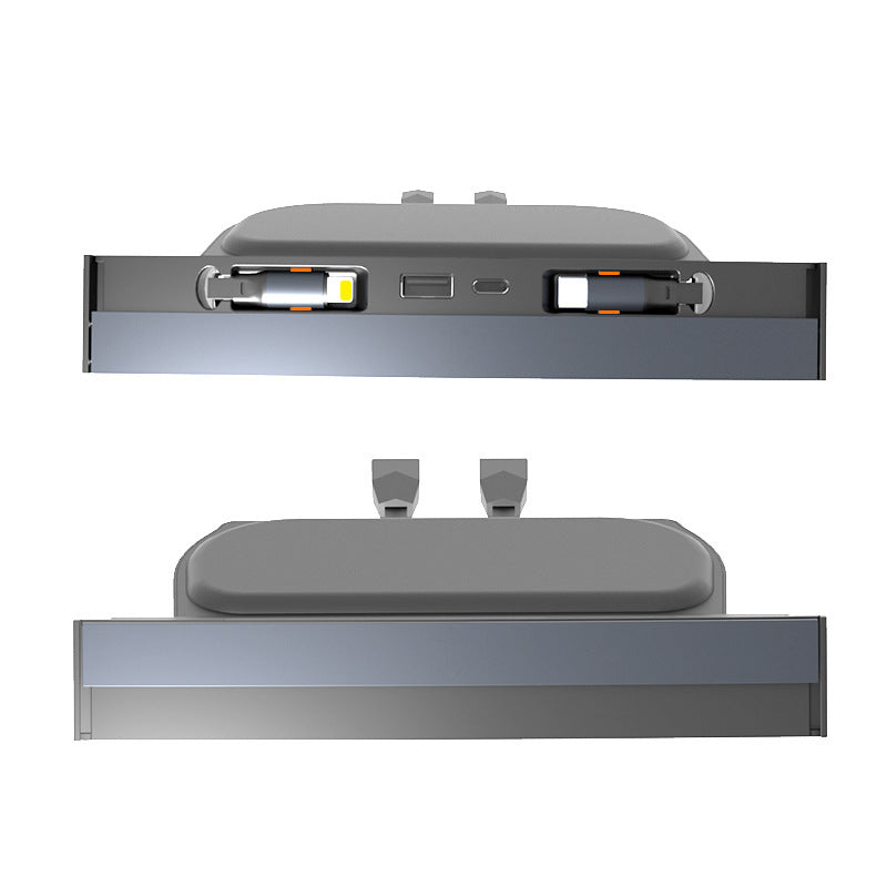 Suitable for Tesla tesla docking station model3/Y central control slide cover with telescopic cable multi-function PD fast charging