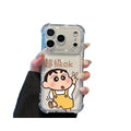 Playful biye super xiaoxin is suitable for apple 17pro mobile phone case soft cute iphone16/14 anti-fall protective case
