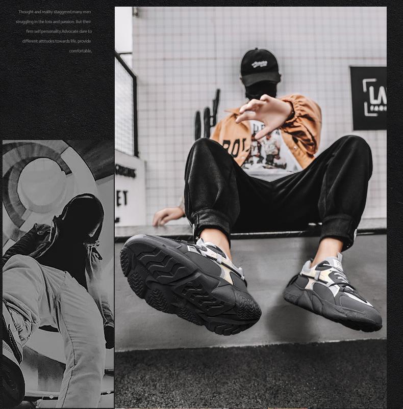 2025 new spring men's shoes: trendy chinese style, athletic, running, casual, versatile, odor-resistant, breathable, height-increasing, dad shoes, and instagram-worthy
