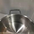 5pcs set of aluminum pots 34cm, 38cm, 40cm, 44cm, 48cm
