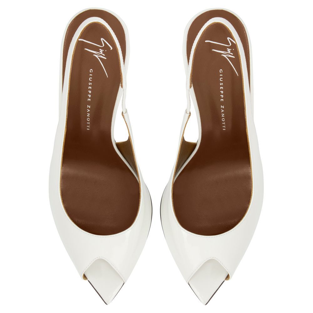 2026 summer new open-toe pointed-toe stiletto heel sandals - patent leather peep-toe heels for women - cross-border european and american style