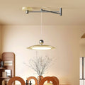 Restaurant hanging classy lamp cream style dining room french table lamp creative island table flying saucer lamp medieval bar lamp