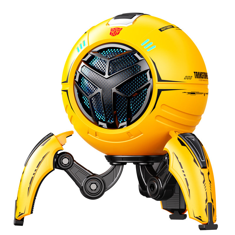 Transformers y17pro wireless bluetooth speaker subwoofer small steel cannon sci-fi sphere desktop speaker detachable